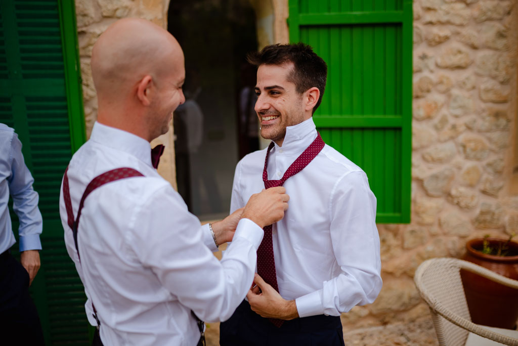 Mallorca wedding prep