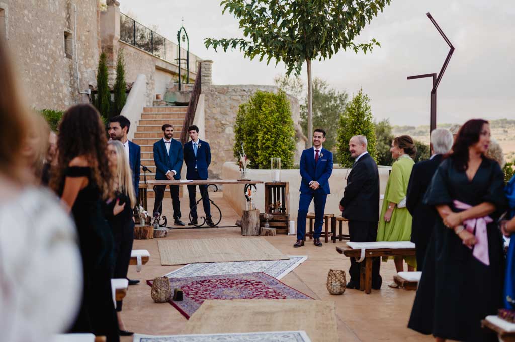Wedding ceremony finca Tagamanent Mallorca